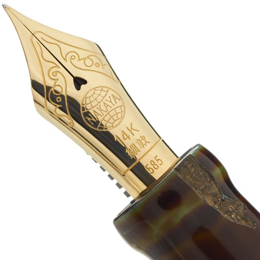 Nakaya Piccolo Cigar Negoro Heki-tamenuri - nibs.com