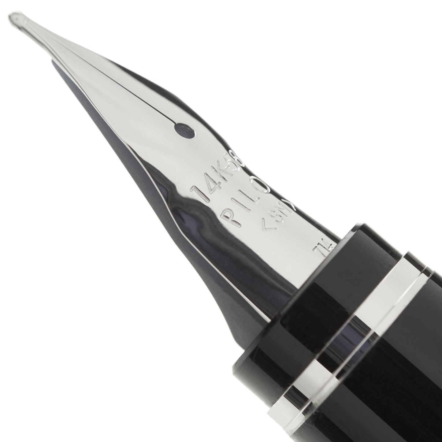 Pilot Falcon Resin Red Rhodium - nibs.com