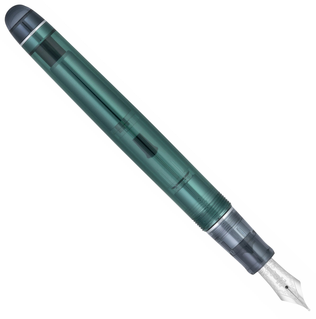 Pilot Custom 74 Forest Green Demonstrator - nibs.com