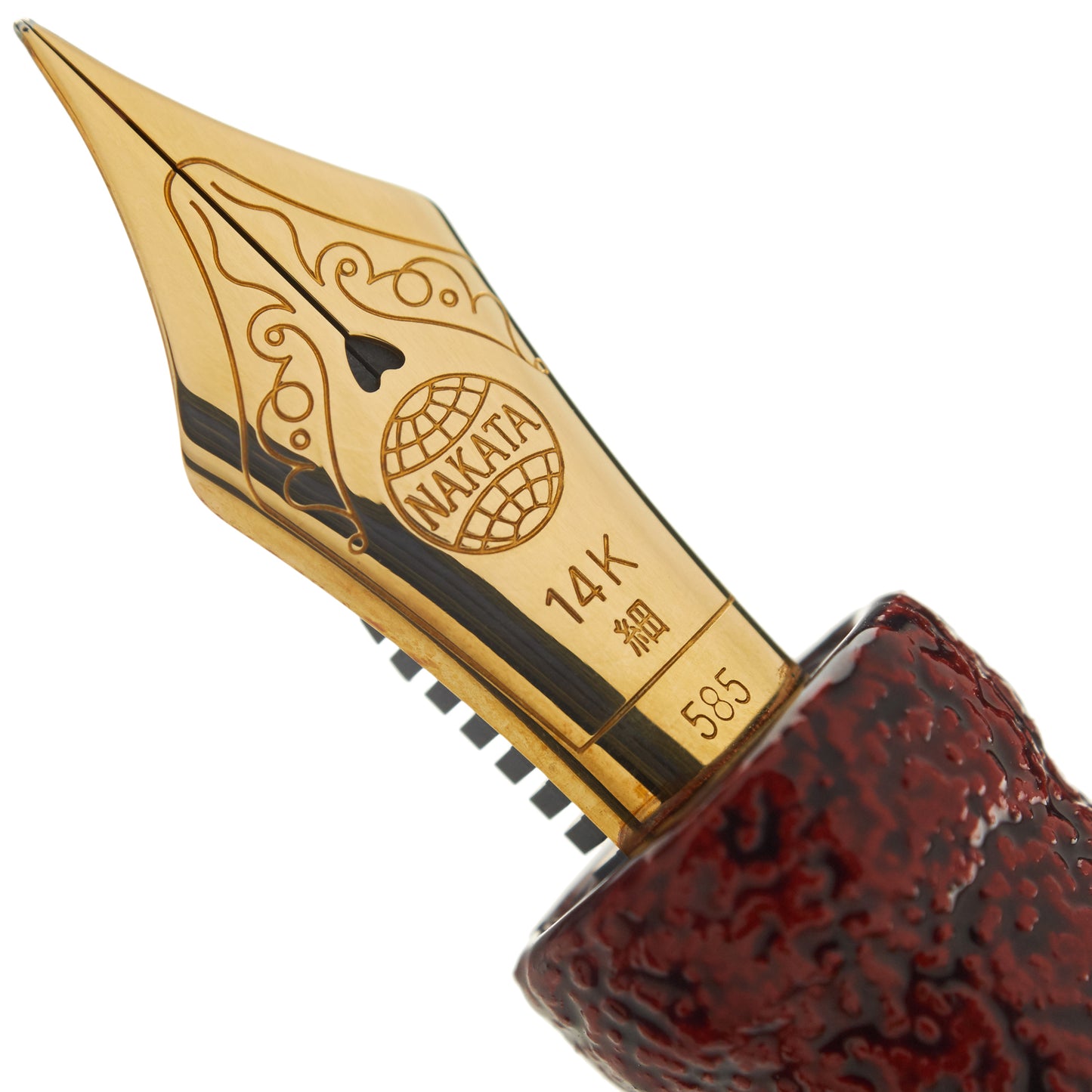 Nakaya Dorsal Fin Version 2 Ishime-Kanshitsu Aka-tamenuri - nibs.com
