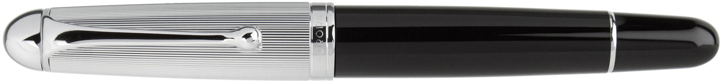Aurora 88 Black with Chrome Cap - nibs.com