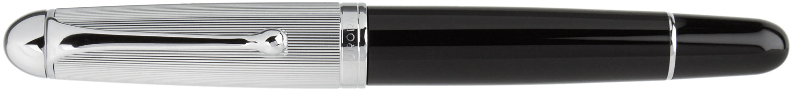 Aurora 88 Black with Chrome Cap - nibs.com