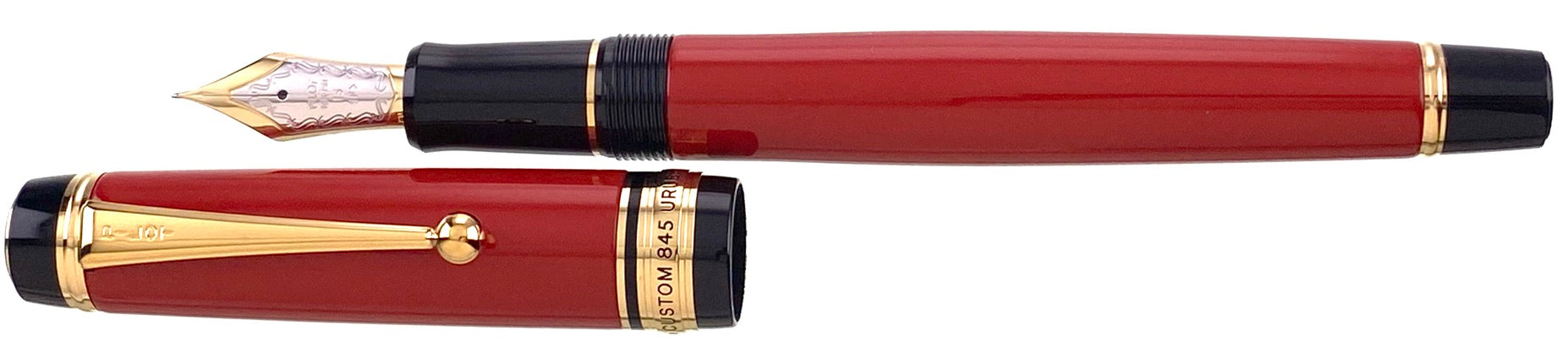 Pilot Custom 845 Vermilion Urushi - nibs.com