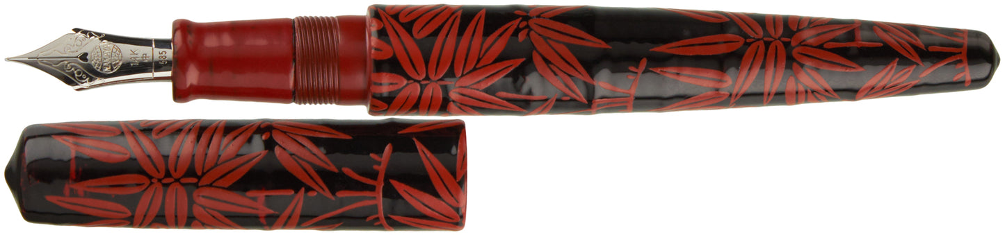 Nakaya Naka-ai Cigar Jidai Nuri Bamboo - nibs.com