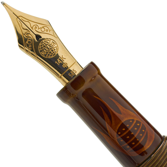 Nakaya Long Cigar Ascending Dragon Heki-tamenuri - nibs.com