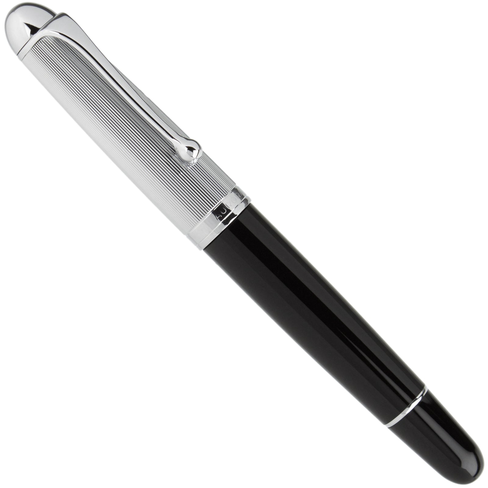 Aurora 88 Black with Chrome Cap - nibs.com