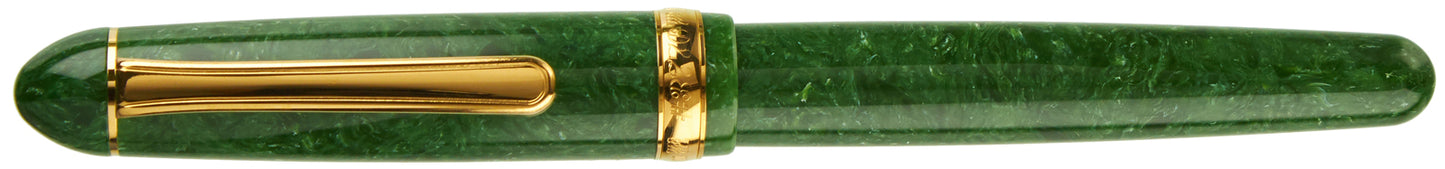 Platinum Celluloid Jade - nibs.com