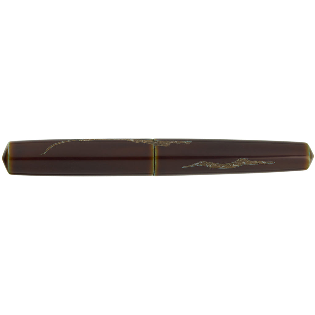 Nakaya Piccolo Cigar Negoro Heki-tamenuri - nibs.com