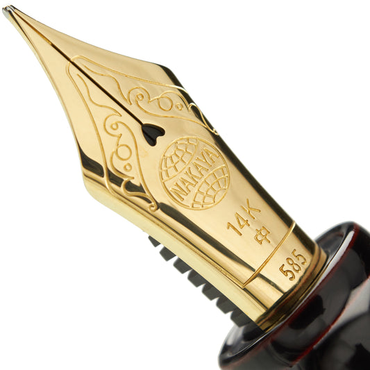 Nakaya Naka-ai Cigar Kuro-tamenuri - nibs.com