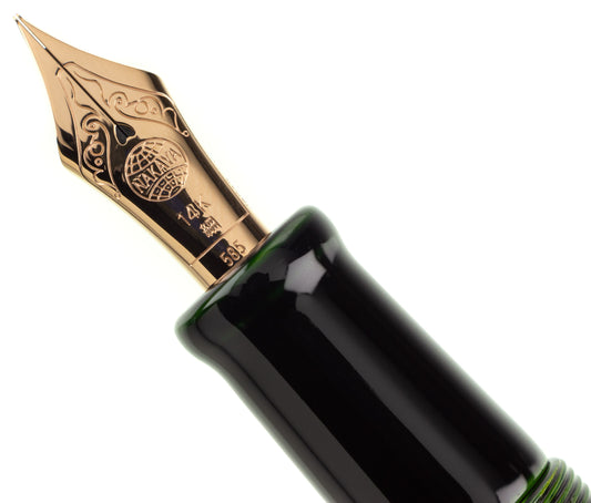 Nakaya Dorsal Fin Version 2 Midori-tamenuri - nibs.com