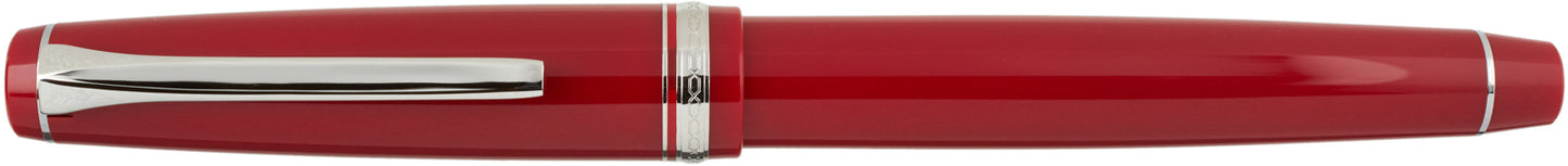 Pilot Falcon Resin Red Rhodium - nibs.com