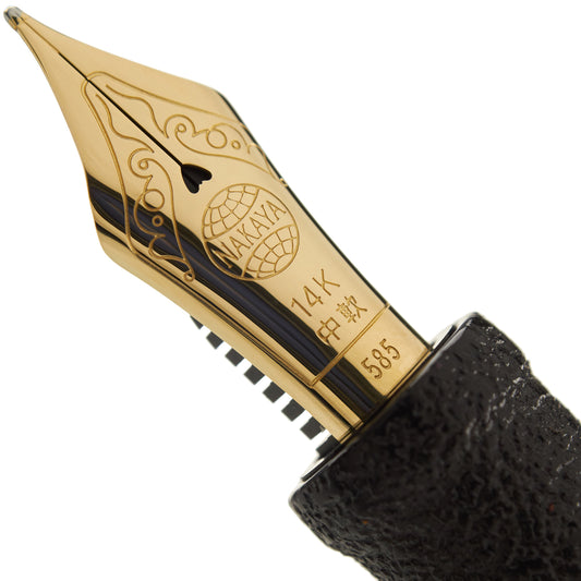 Nakaya Long Cigar Ishime-Kanshitsu Black - nibs.com