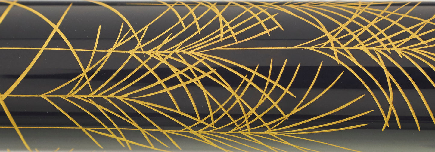 Namiki Chinkin Silver Grass - nibs.com