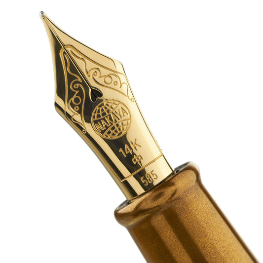 Nakaya Decapod Cigar Sumiko Gold ST - nibs.com