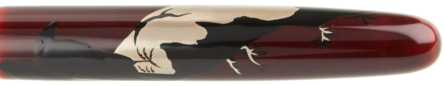 Nakaya Long Cigar Karasu Kite and Crow - nibs.com