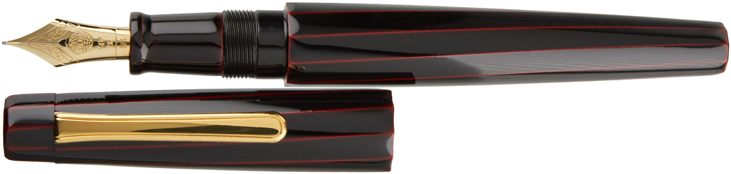 Nakaya Decapod Writer Kuro-tamenuri TW - nibs.com