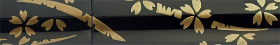 Nakaya Portable Cigar Cherry Blossoms Silver Powder - nibs.com