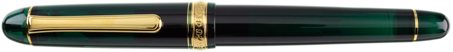 Platinum 3776 Century Laurel Green - nibs.com