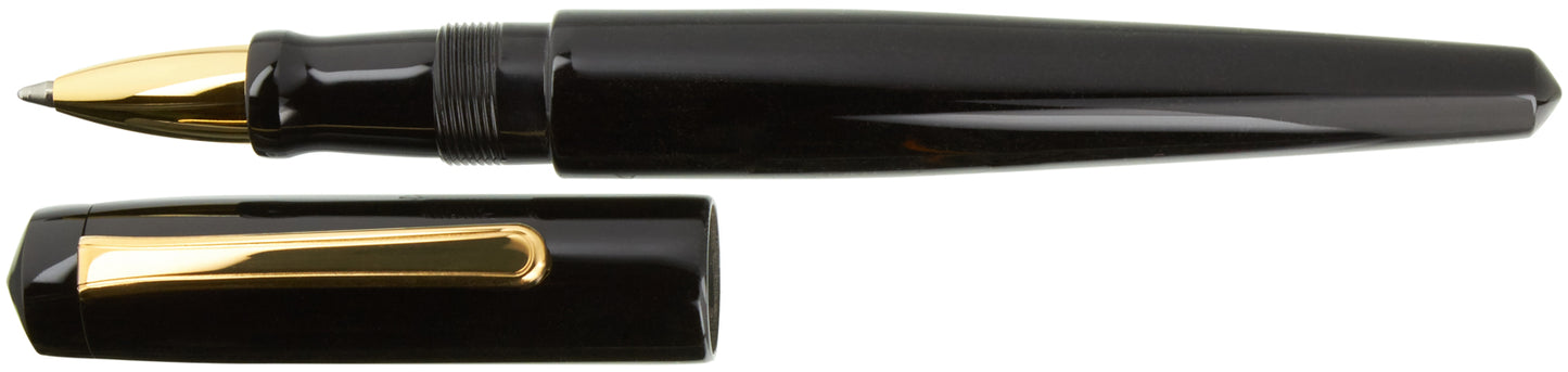 Nakaya Naka-ai Writer Ballpen Kuro-roiro Gold - nibs.com