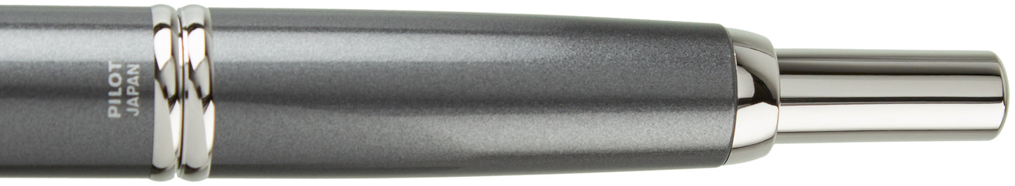 Pilot Vanishing Point Gun Metal Grey - nibs.com