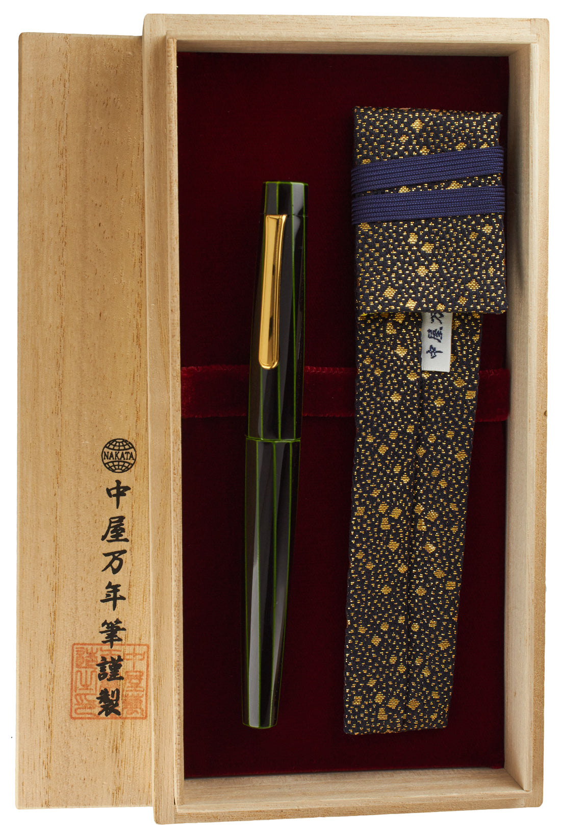 Nakaya Decapod Writer Midori-tamenuri TW - nibs.com