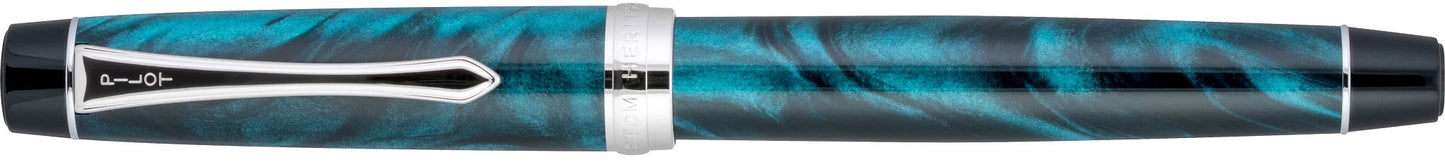 Pilot Custom Heritage SE Marble Green - nibs.com
