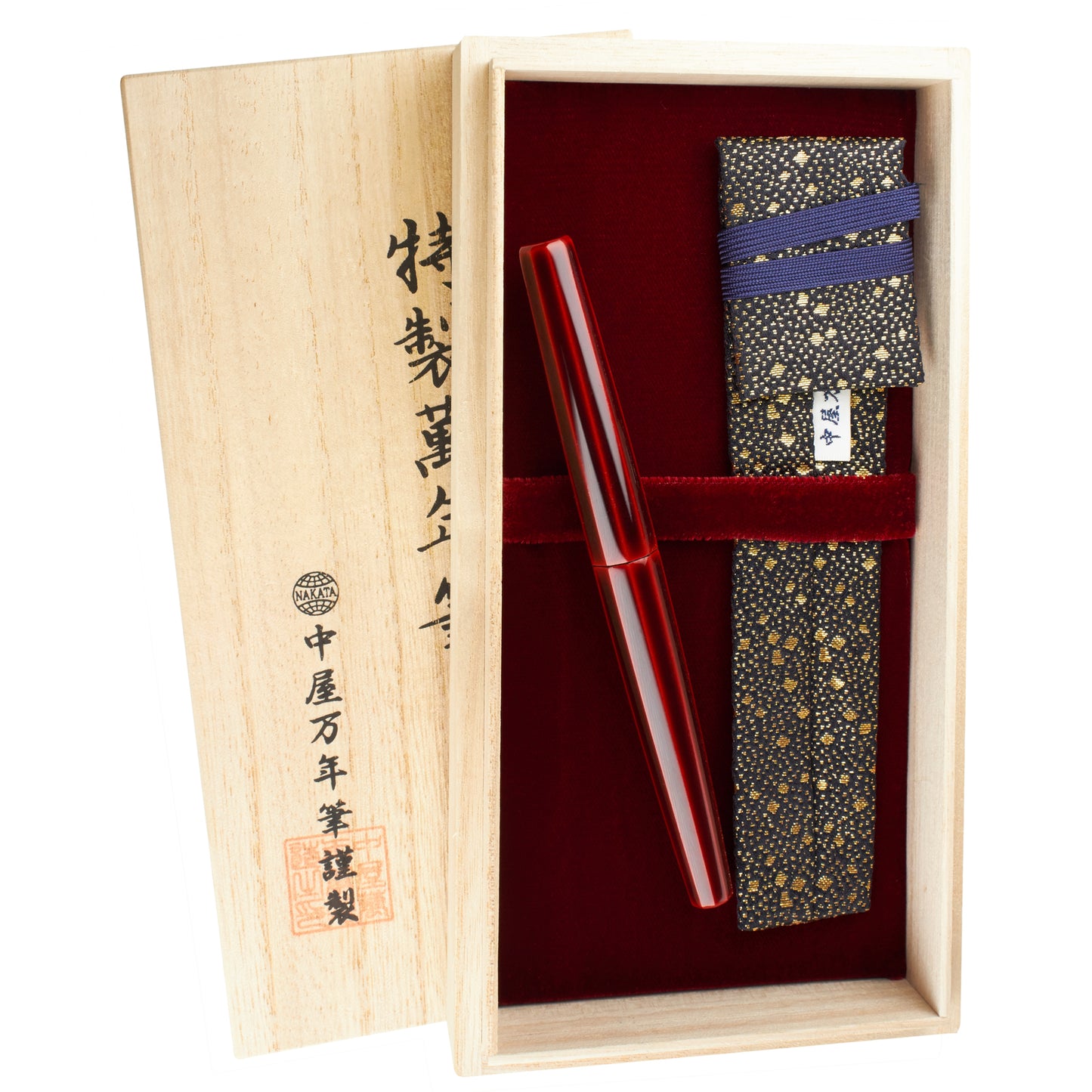 Nakaya Decapod Cigar Aka-tamenuri ST - nibs.com