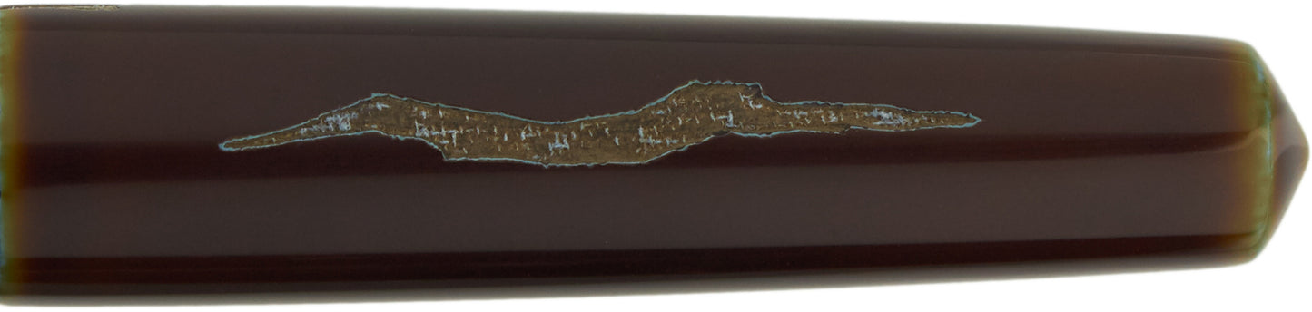 Nakaya Piccolo Cigar Negoro Heki-tamenuri - nibs.com