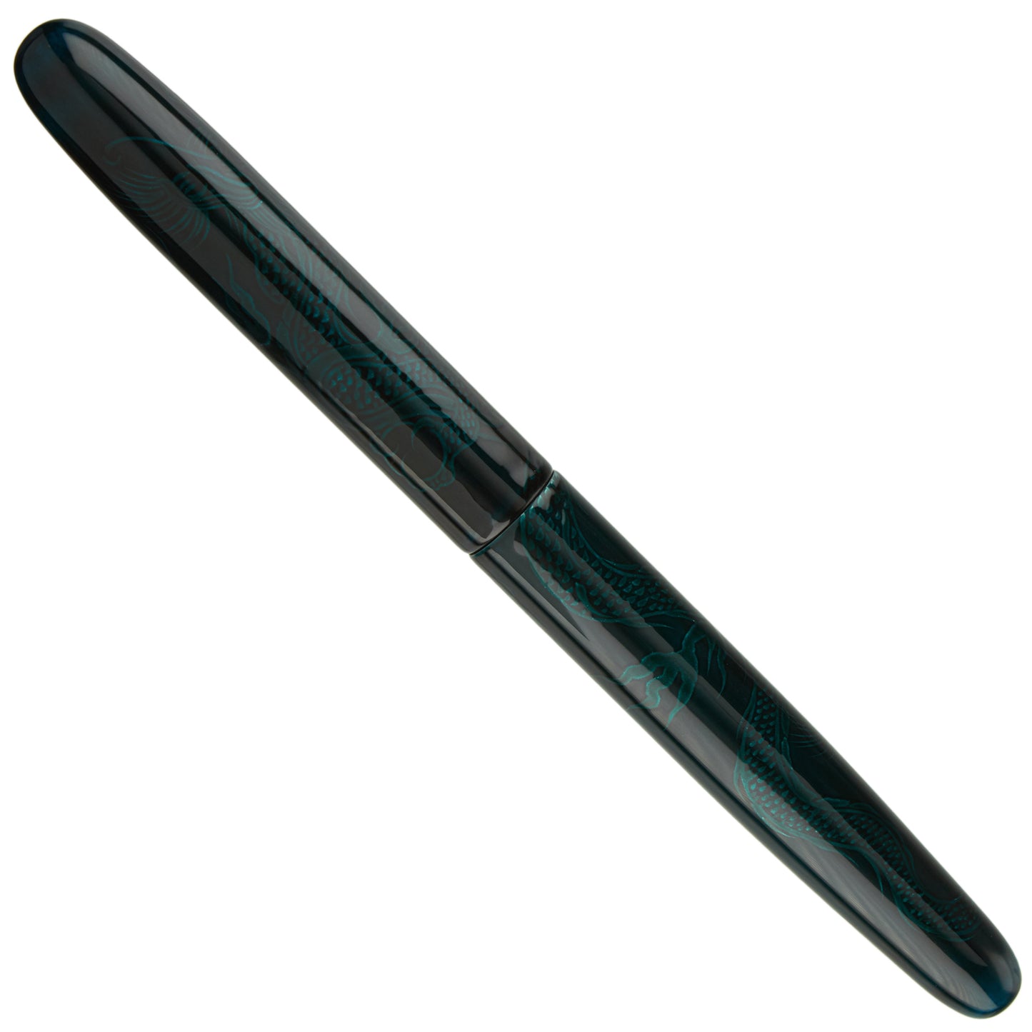 Nakaya Long Cigar Ascending Dragon Ao-tamenuri - nibs.com