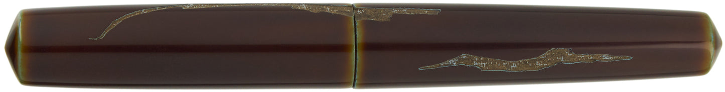 Nakaya Piccolo Cigar Negoro Heki-tamenuri - nibs.com