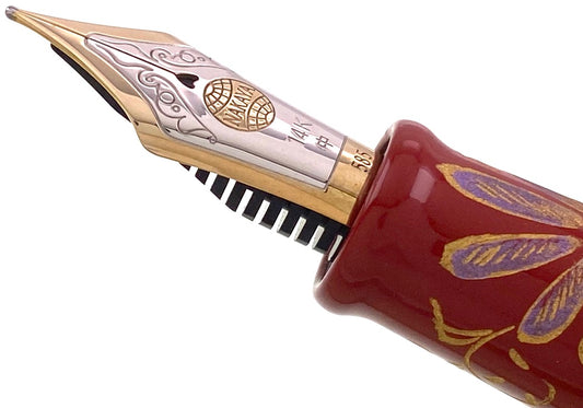 Nakaya Naka-ai Cigar Chinkin Palmet Colored Powders Shu - nibs.com