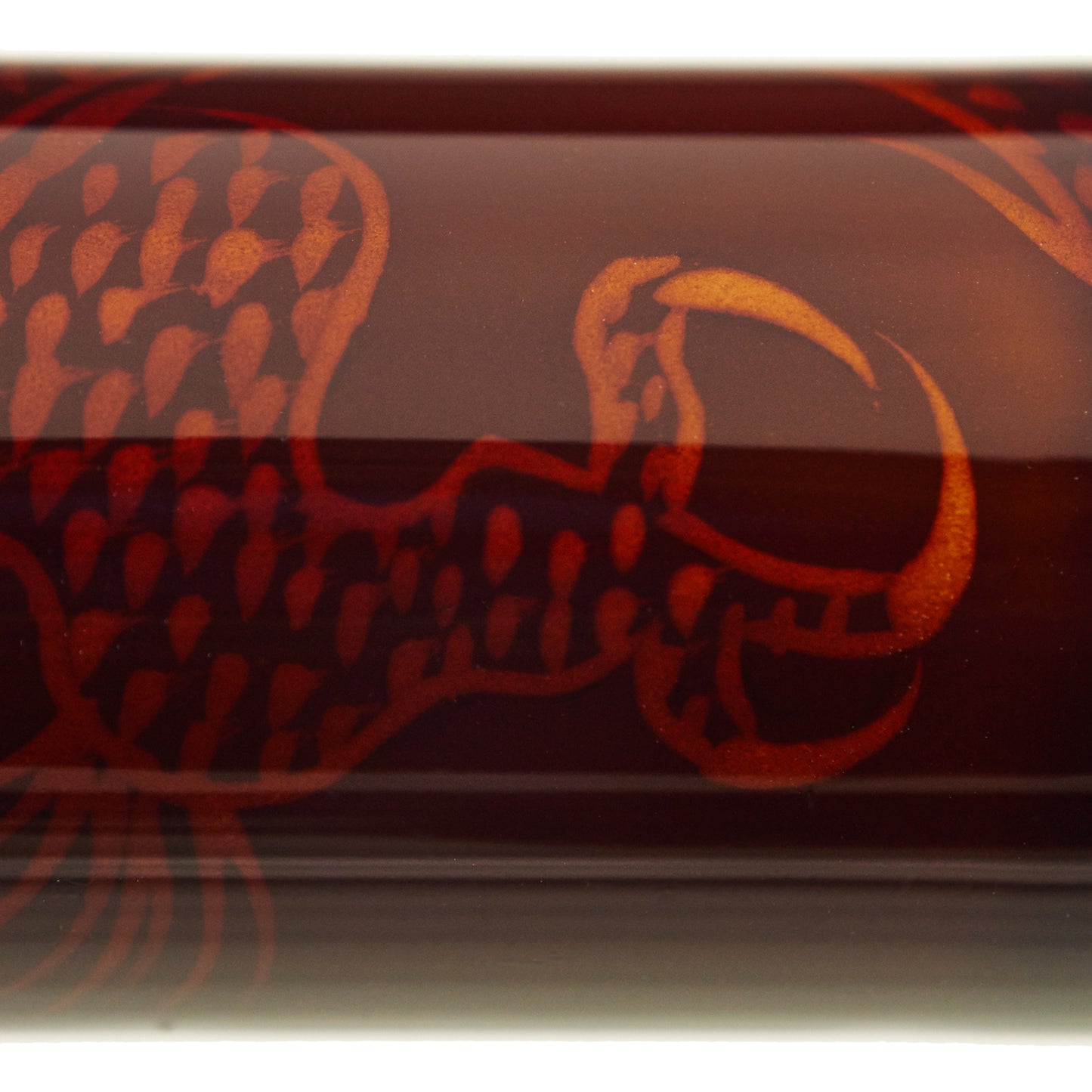 Nakaya 17mm Portable Cigar Ascending Dragon Heki-tamenuri - nibs.com