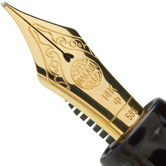 Nakaya Portable Cigar Housoge Kikyo-Tamenuri Charcoal - nibs.com