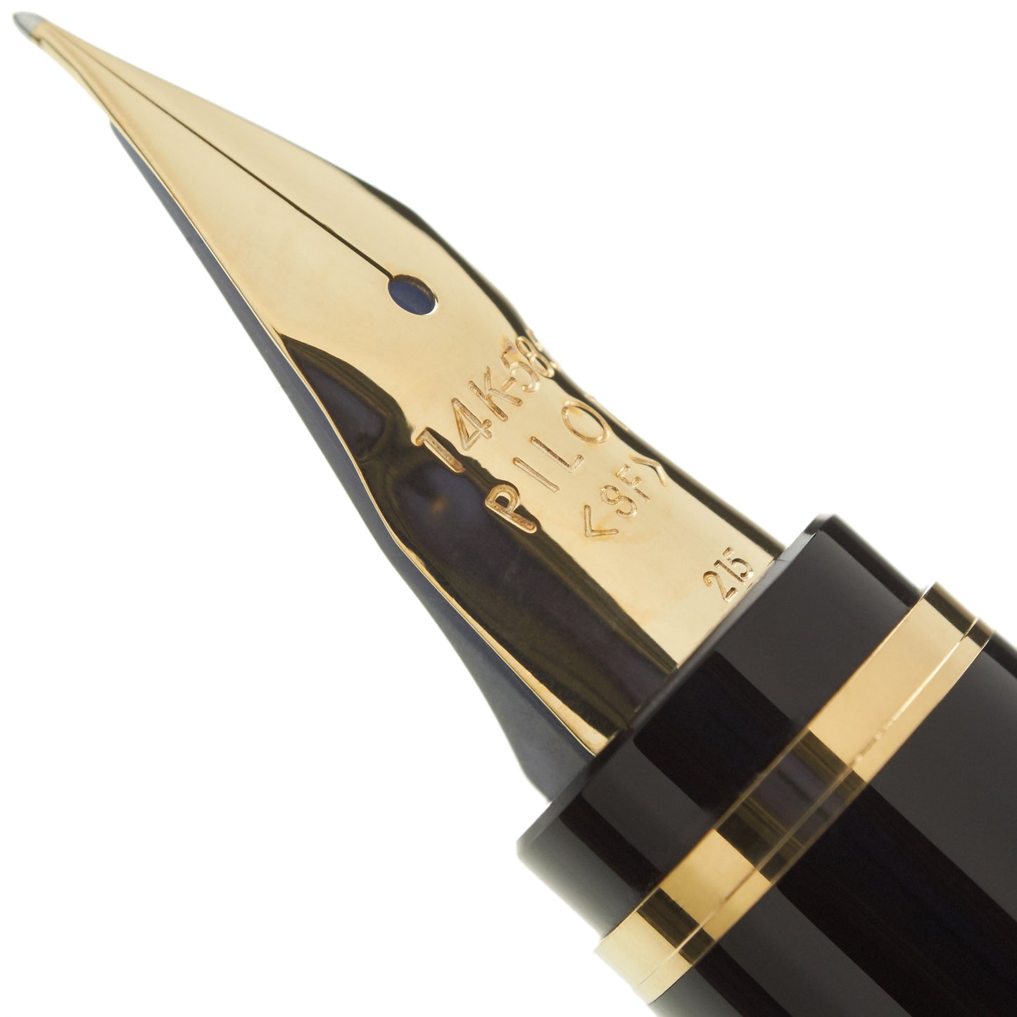 Pilot Falcon Resin Black Gold - nibs.com
