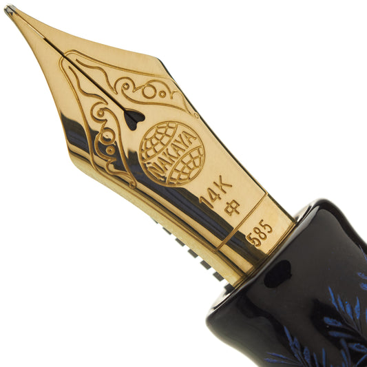 Nakaya Neo Standard Shinobu Blue - nibs.com