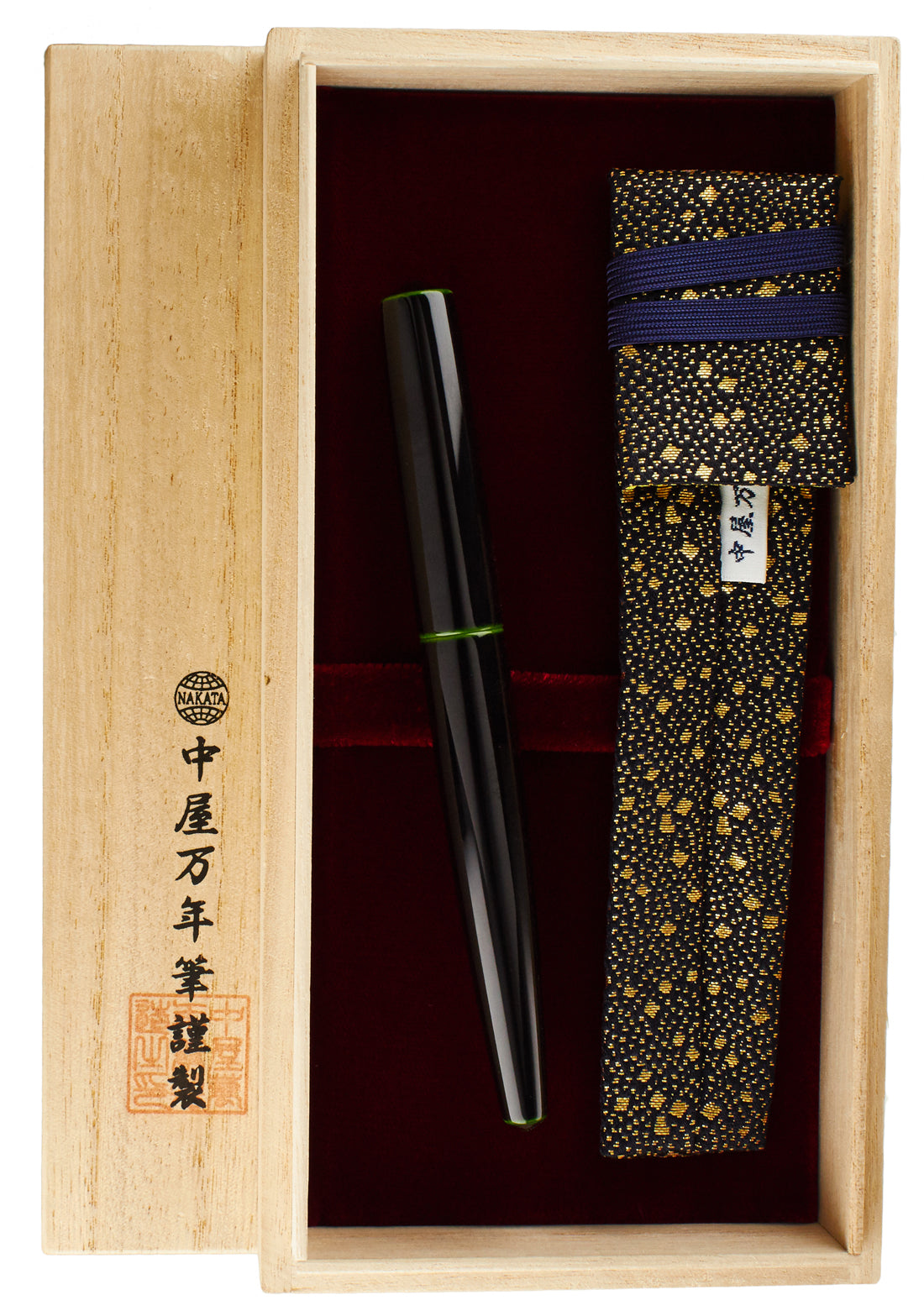 Nakaya Naka-ai Cigar Midori-tamenuri - nibs.com