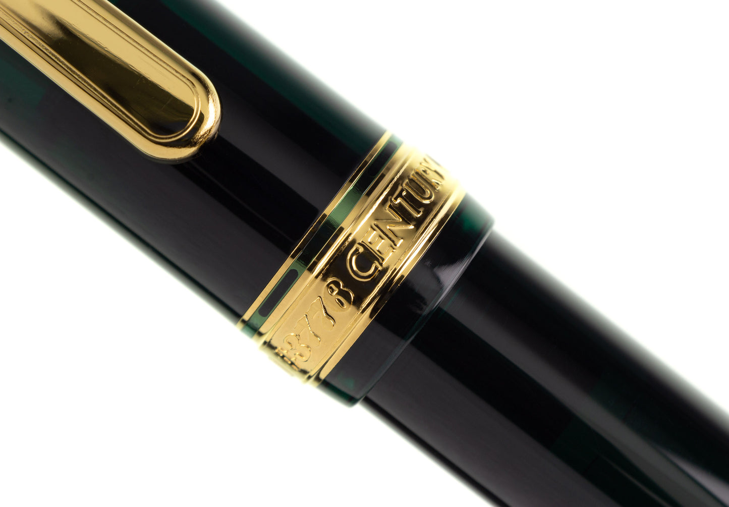Platinum 3776 Century Laurel Green - nibs.com