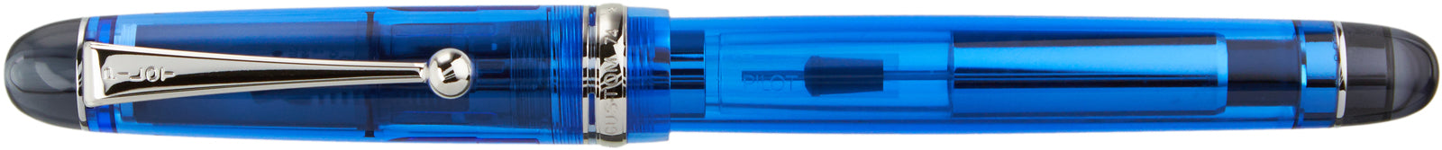 Pilot Custom 74 Blue Demonstrator - nibs.com