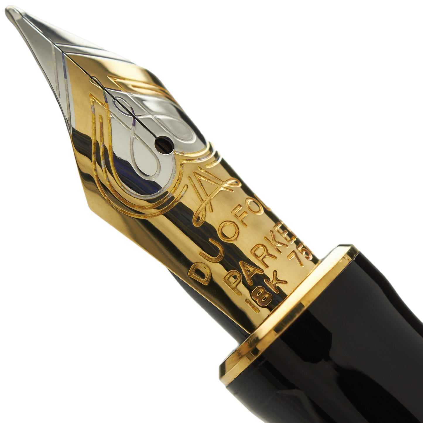 Parker Duofold International Classic Black Gold Trim - nibs.com