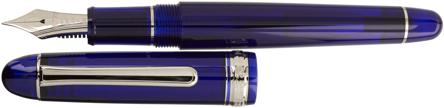 Platinum Century Chartres Blue Rhodium - nibs.com