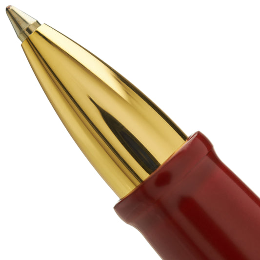 Nakaya Naka-ai Writer Ballpen Shu Unpolished Gold - nibs.com