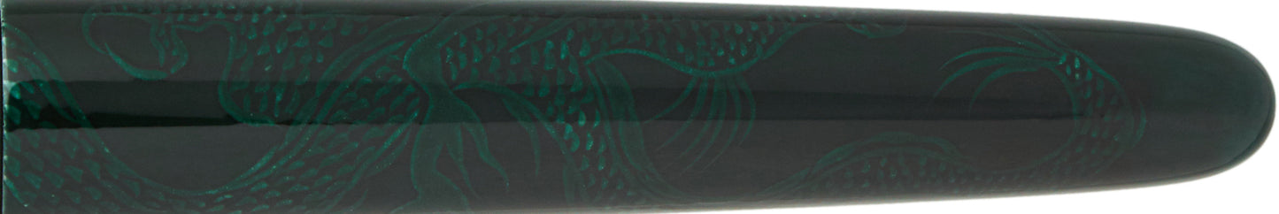 Nakaya Portable Cigar Ascending Dragon Ao-tamenuri - nibs.com
