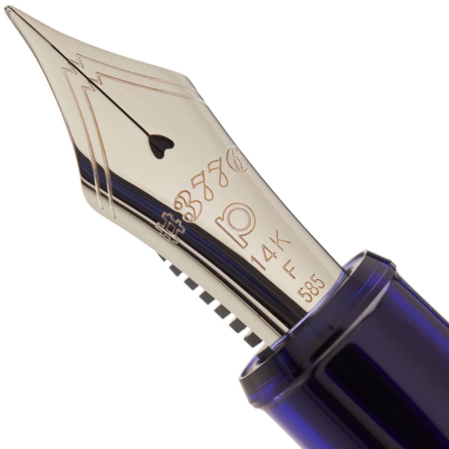 Platinum Century Chartres Blue Rhodium - nibs.com