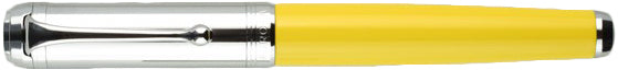 Aurora Talentum Chrome Cap Yellow - nibs.com