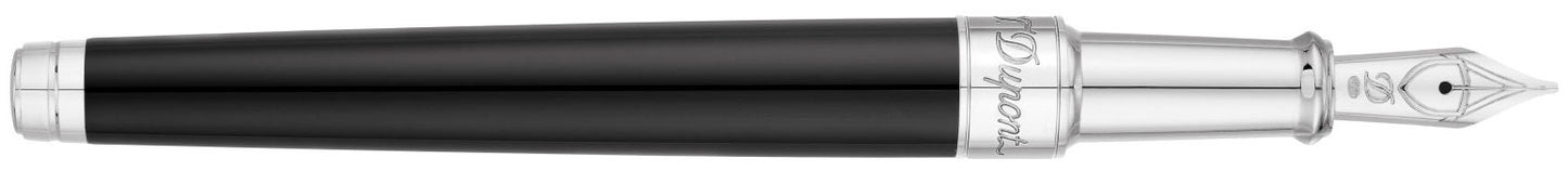 S.T. Dupont Line D Medium Palladium Black - nibs.com