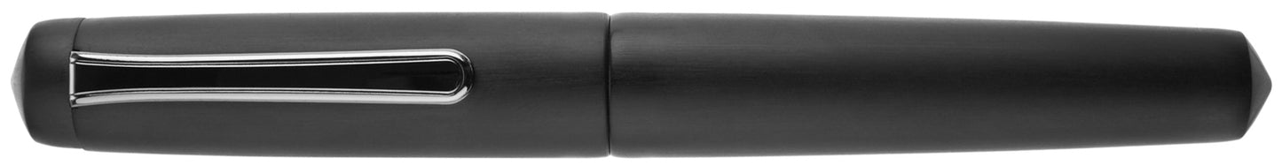 Nakaya Piccolo Writer Matte Black Hairline - nibs.com