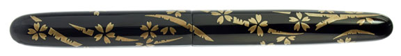 Nakaya Portable Cigar Cherry Blossoms Silver Powder - nibs.com