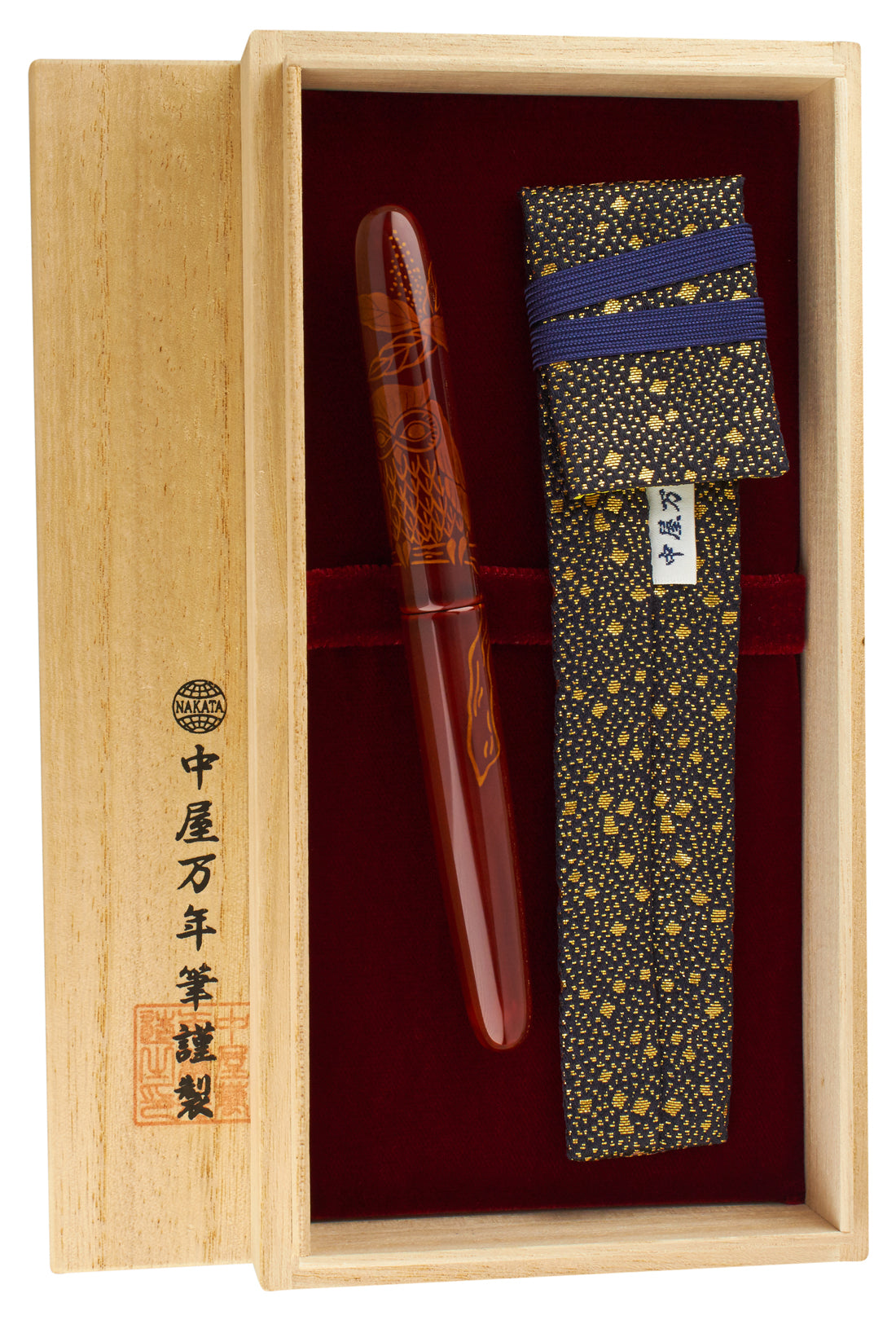 Nakaya Portable Cigar Owl Urushi - nibs.com