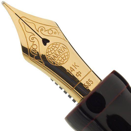 Nakaya Dorsal Fin Version 1 Kuro-tamenuri - nibs.com