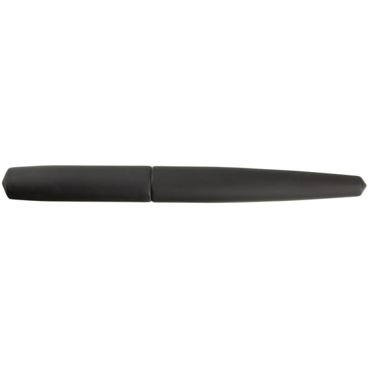 Nakaya Naka-ai Cigar Ballpen Matte Black Chrome - nibs.com